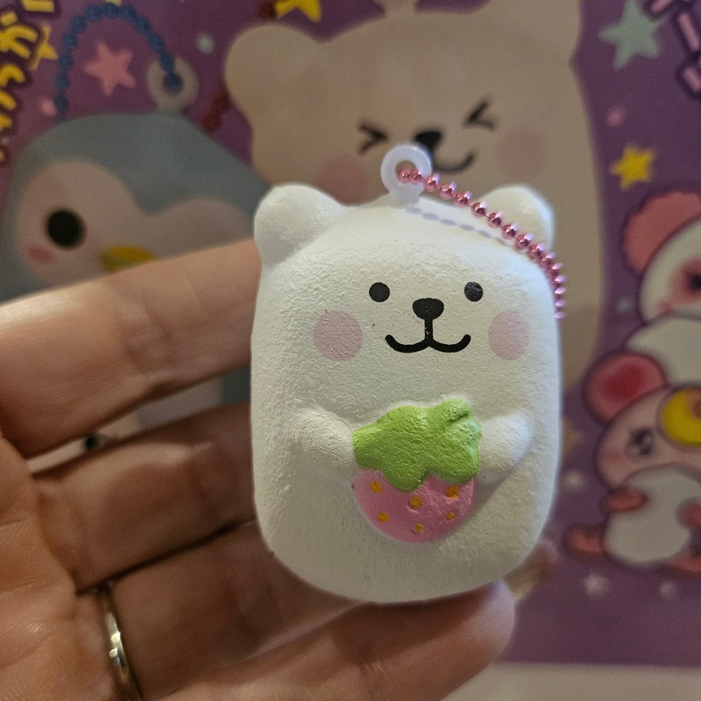 IBLOOM Squishies Mini Mashlo Marmo Bear Marshmallow Squishy Scented New Slow